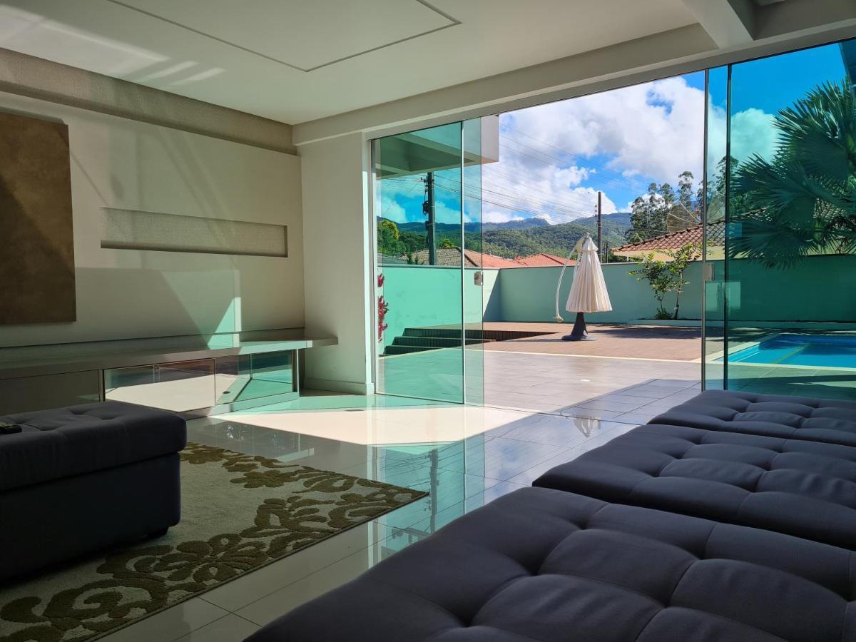 Lux House - Natureza - Piscina - Alto Padrao. Nova Trento Kültér fotó